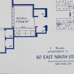 60 E. 9 Street, Apartment 17