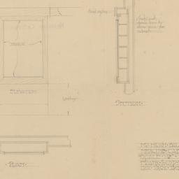 Medicine cabinet elevation,...