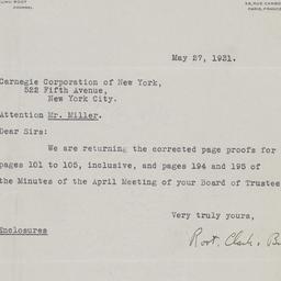 Board Meeting, 4/15/1931
