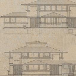 Working drawing #5: South, ...