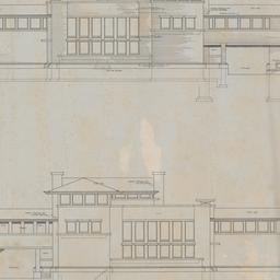 Working drawing #5: East, w...