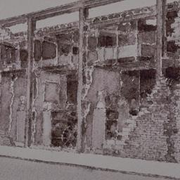 Perspective drawing, detail...