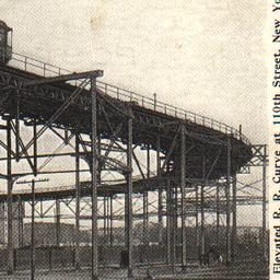 Elevated R.R. Curve at 110t...