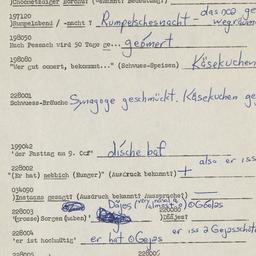 Western questionnaire, answ...