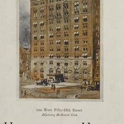 Holbrook Hall, 110 W. 55 St...