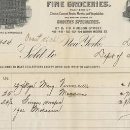 E. C. Hazard & Co. Bill...