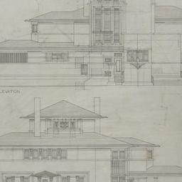 Working drawing #7: North, ...