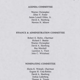 Nominating Committee