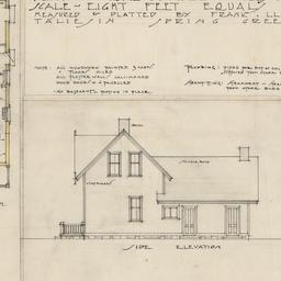 First, second floor plans, ...