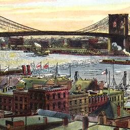 Brooklyn Bridge. New York.