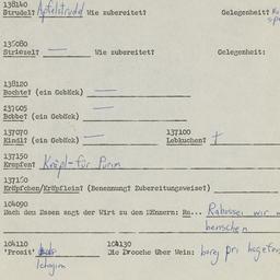 Western questionnaire, answ...