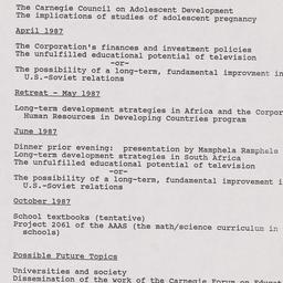 Agenda Committee