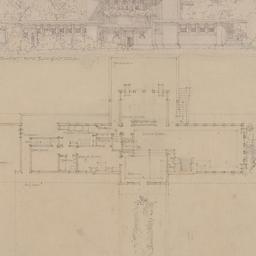 Exterior view, first floor ...