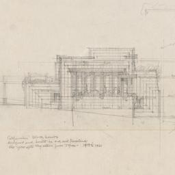 North garden elevation
