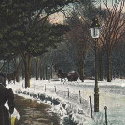 Winter Scene, Central Park,...