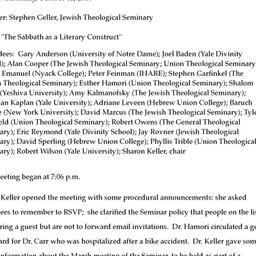 Minutes, 2010-10-13. The St...