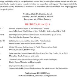 Schedules, Death, seminar 5...