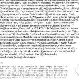 Announcements, 2004-12-16. ...