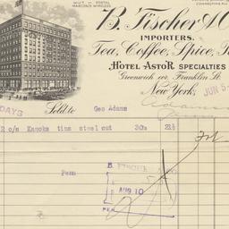 B. Fischer & Co. Inc. B...