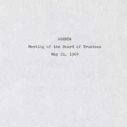Meeting of the Board of Tru...