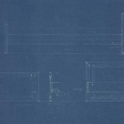 Bed elevations, section