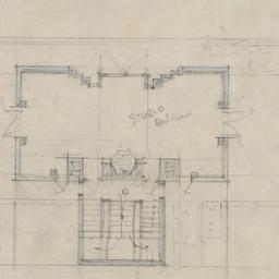 Second floor plan overlay