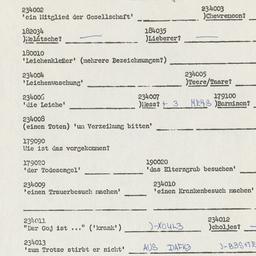 Western questionnaire, answ...