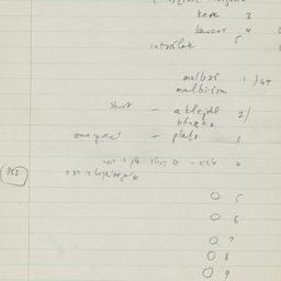 Eastern questionnaire, blue...