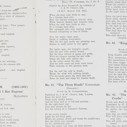 Program of Fedor Shaliapin&...