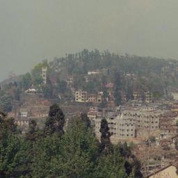 View of Kalimpong, from upp...