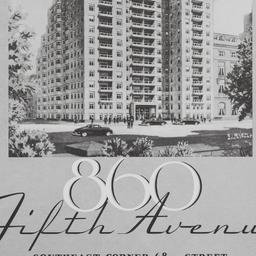 860 Fifth Avenue, First Flo...