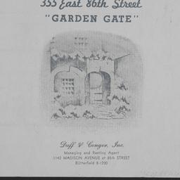 Garden Gate, 355 E. 86 Street