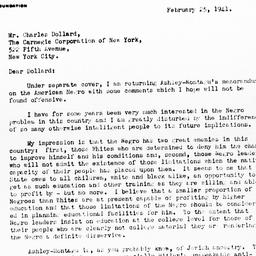 Letter from William W. Greu...