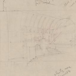 Interior sketch view