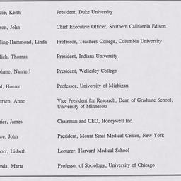 Nominating Committee