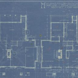 Basement, first floor plans