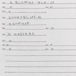 Western questionnaire, answ...