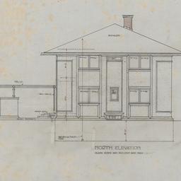 Working drawing #7: North e...