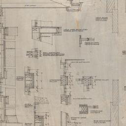 Working drawing #11: Wall s...