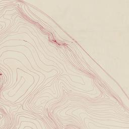 Topographic survey plan