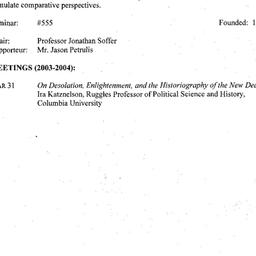 Schedules, Twentieth-Centur...