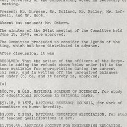 Executive Committee Meeting