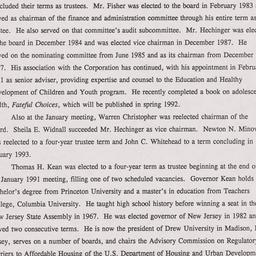Board of Trustees- Distribu...