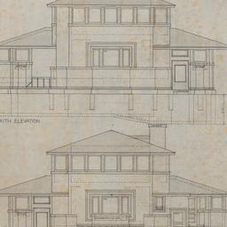 Working drawing #4: South, ...