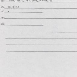 Western questionnaire, answ...
