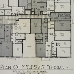 1210 Sherman Avenue, Plan O...