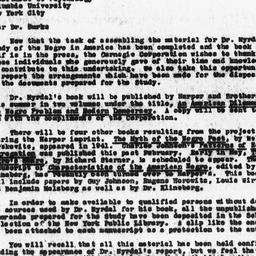 Letter from Frederick P. Ke...