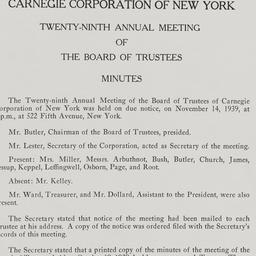 Board Meeting-29th Annual, ...