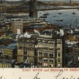 East River and Brooklyn Bri...
