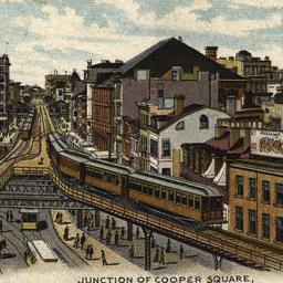 New York. Junction of Coope...
